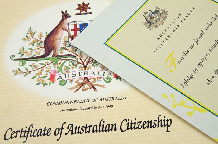 Citizenship papers