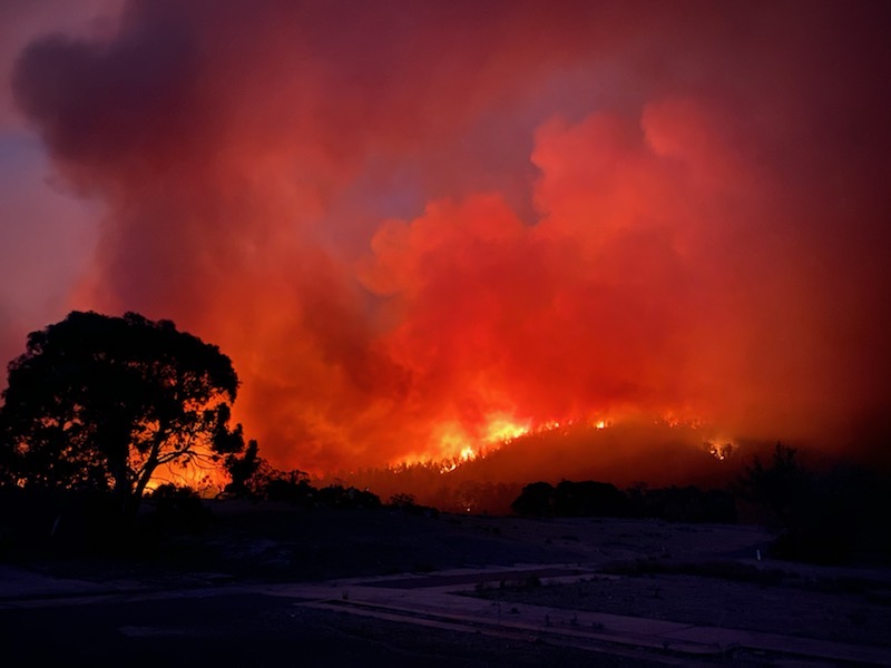 Orroral Valley fire