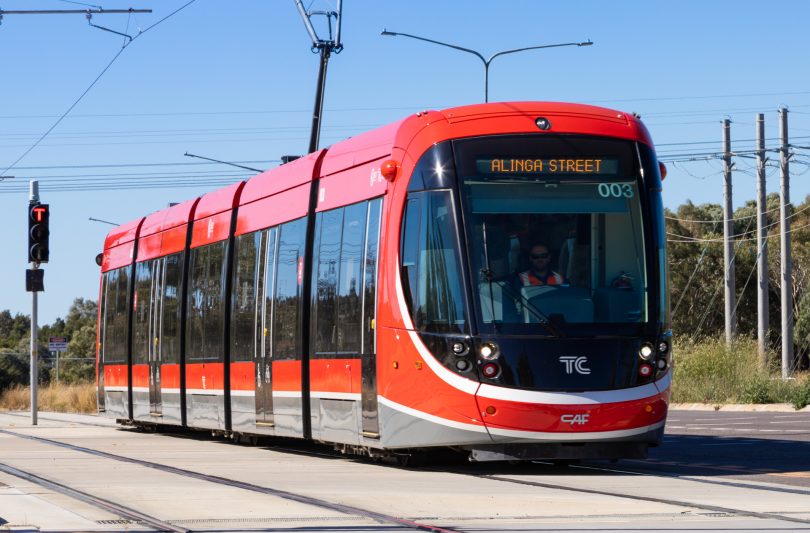 light rail vehicle