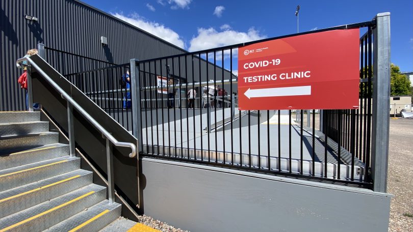 COVID-19 testing clinic 
