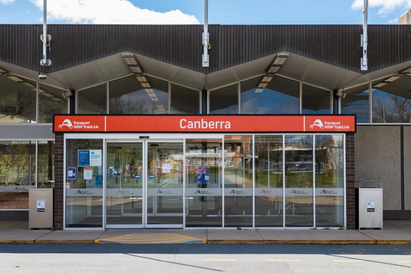 Kingston Railway Station.