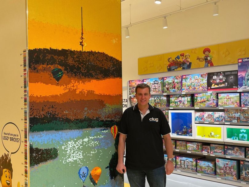 Canberra LEGO Users Group member Jake Radloff