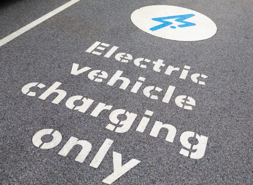 Electric Vehicle (EV) charging only car space
