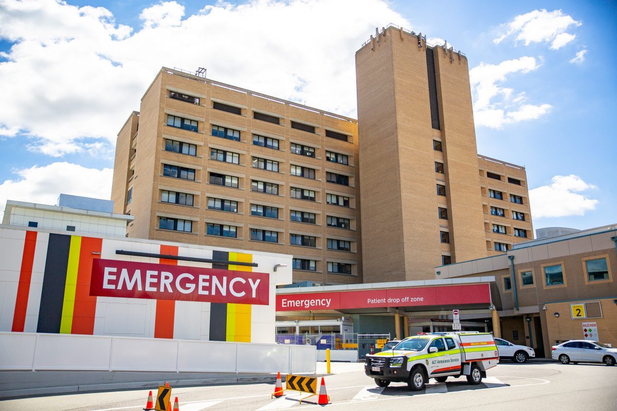 Canberra hospital emergency department