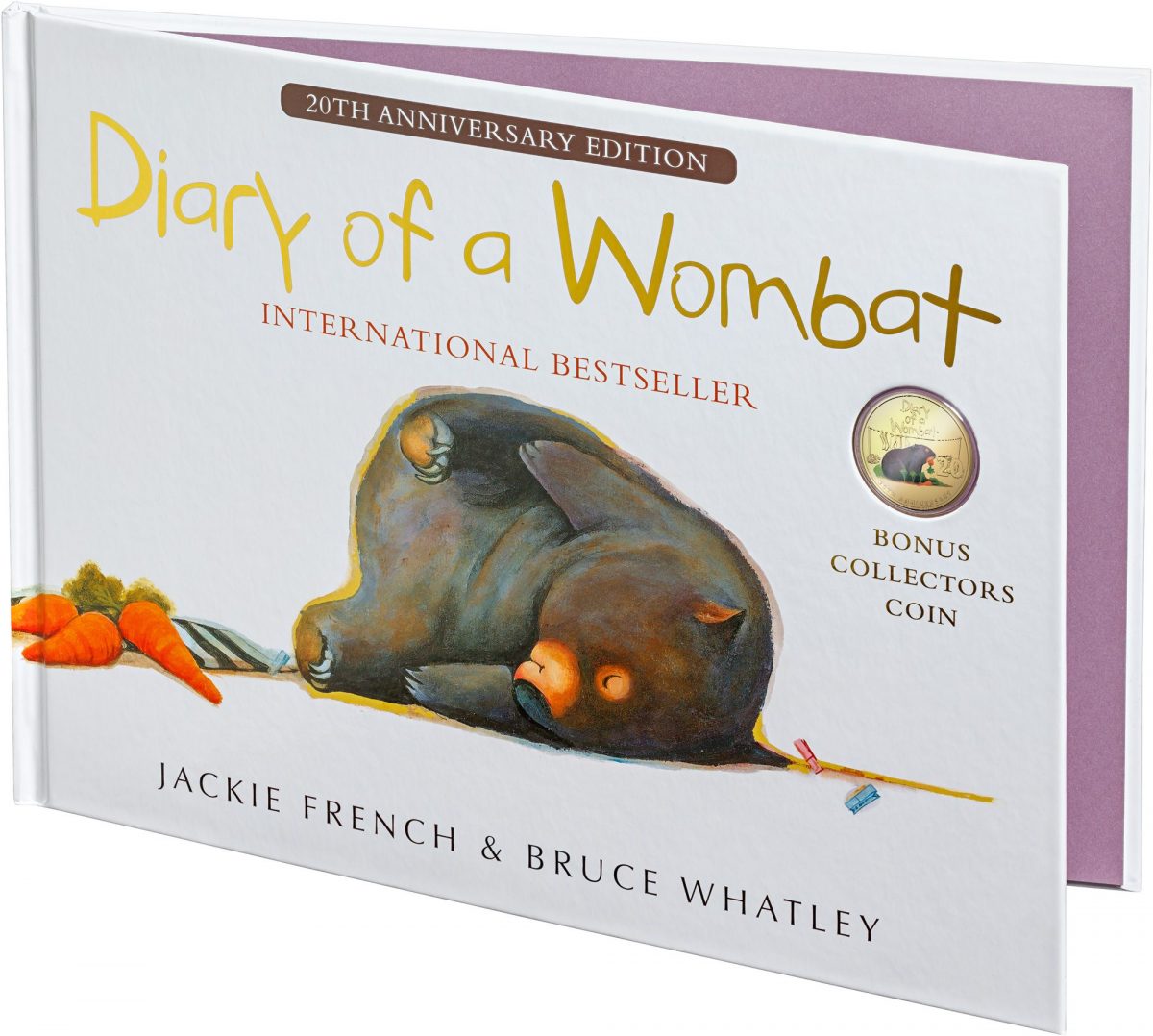 Diary of a Wombat book