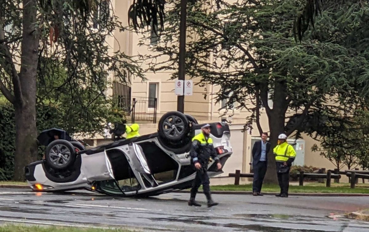 car on roof