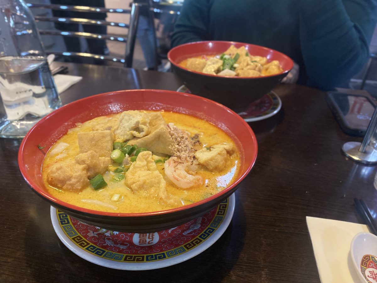 Two bowls of Laksa from Dickson Asian Noodle House