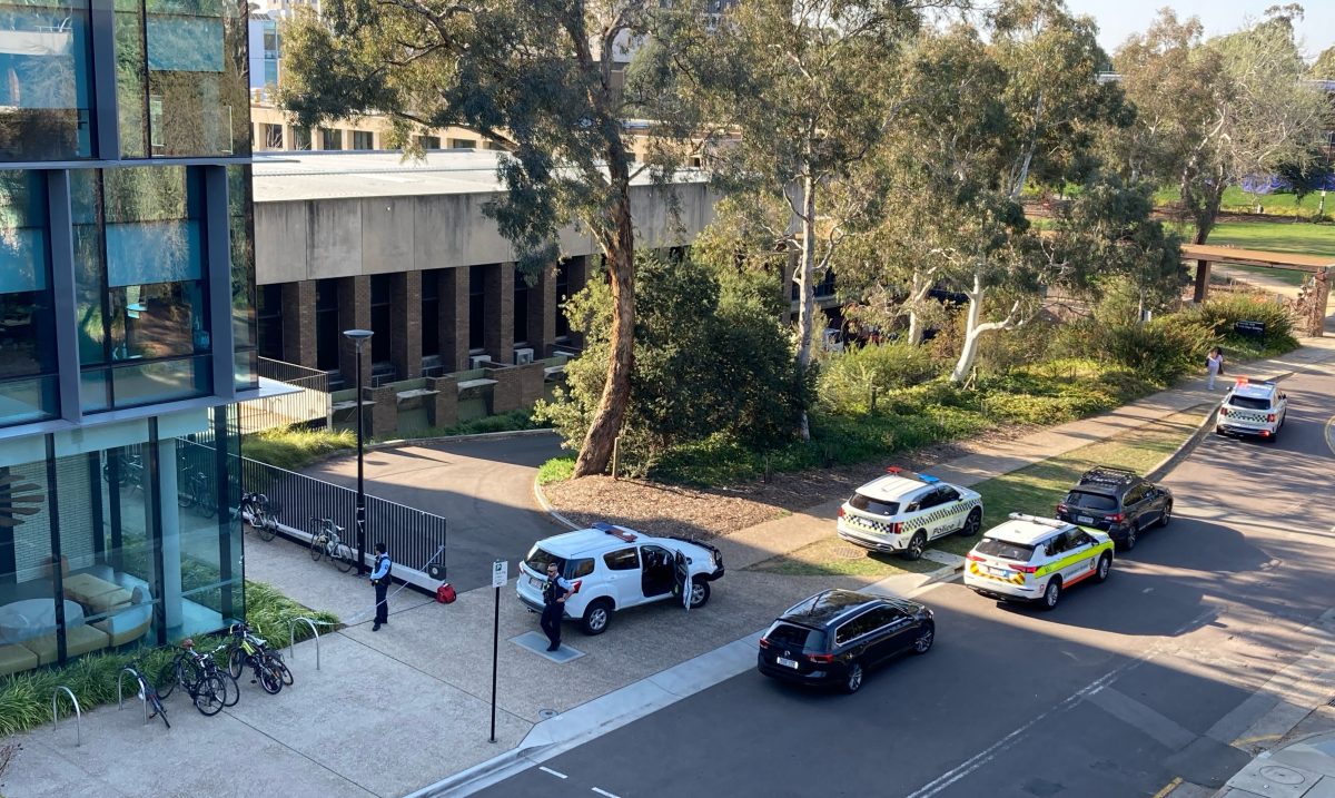 police on ANU campus following alleged stabbing