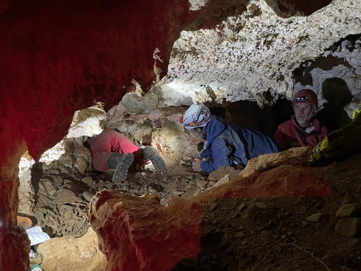 rescuers in Jenolan Caves
