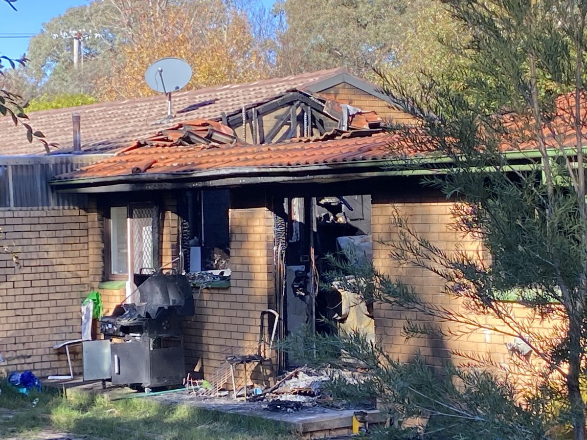 Holt home destroyed by fire