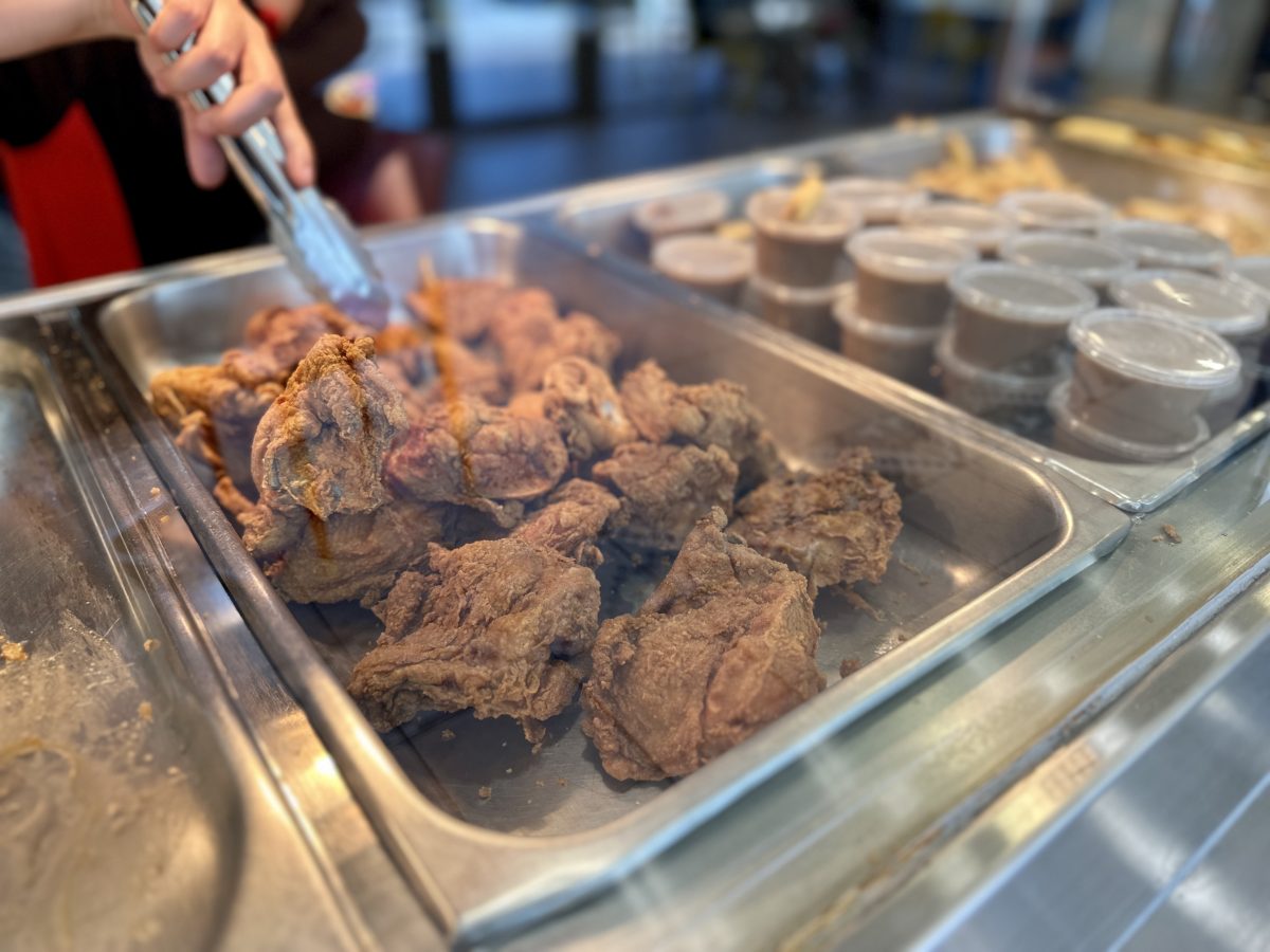 Kingsley's Chicken in a bain marie