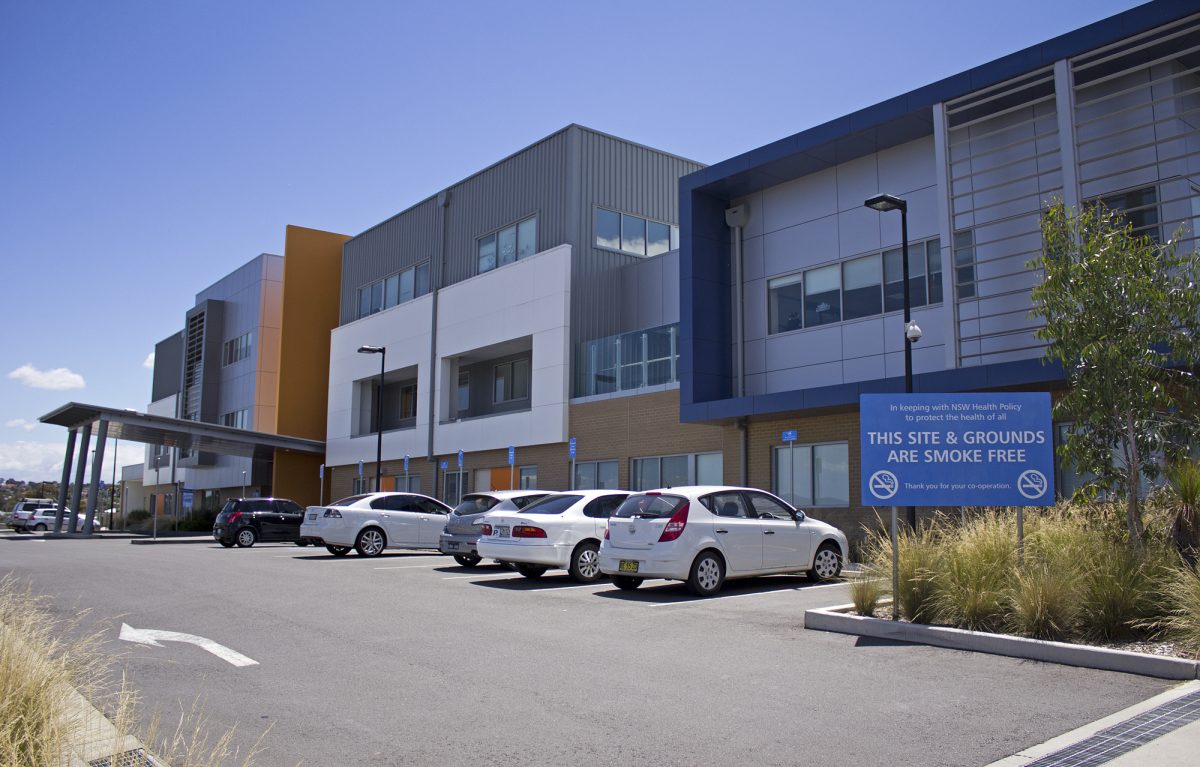 Queanbeyan Hospital entrance