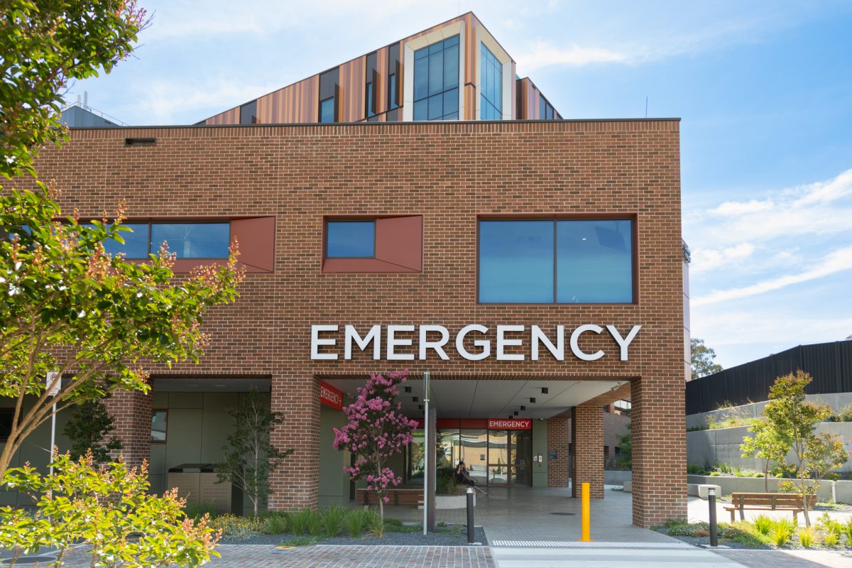 Canberra Hospital emergency building