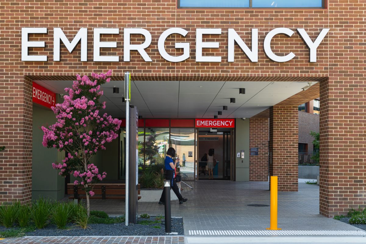 Canberra Hospital emergency building