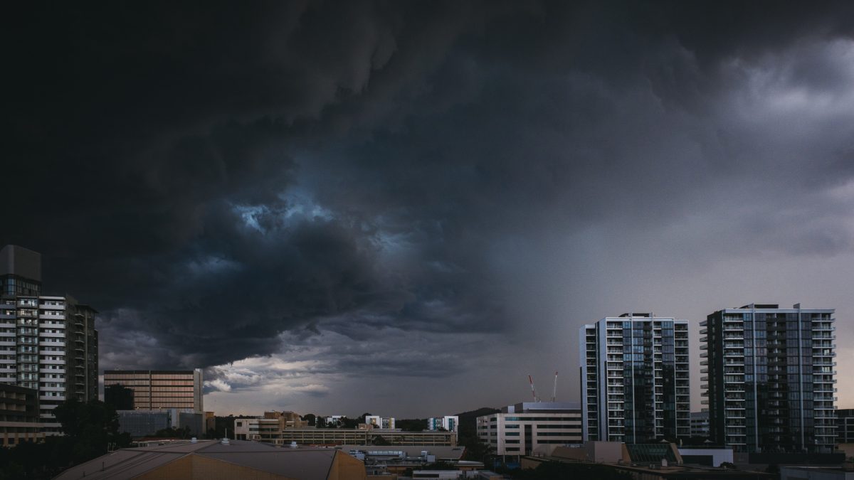 Storm clouds