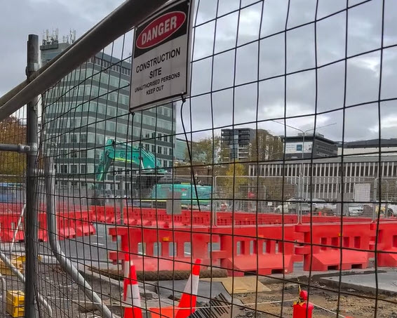 Construction fencing