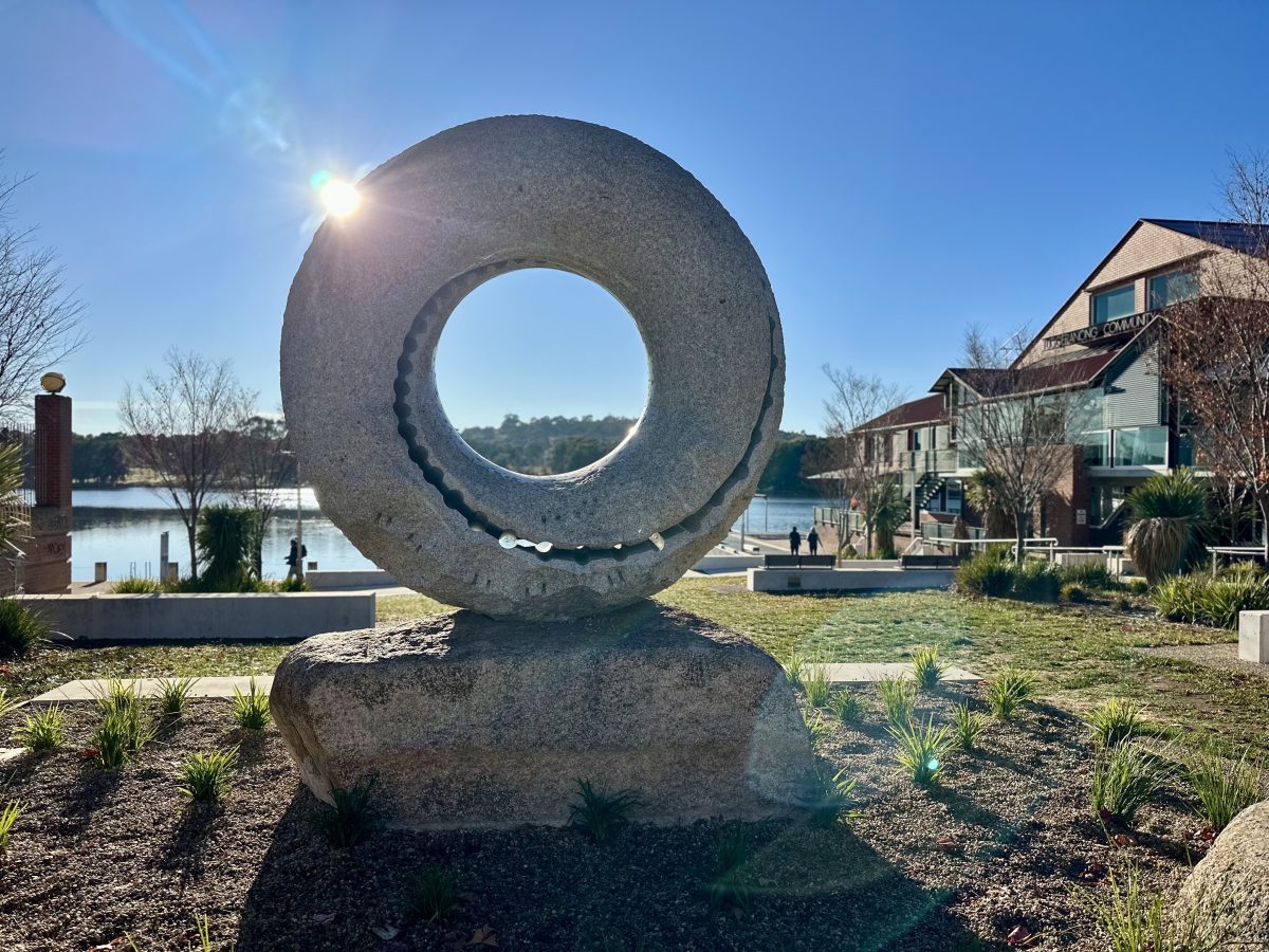Doughnut sculpture