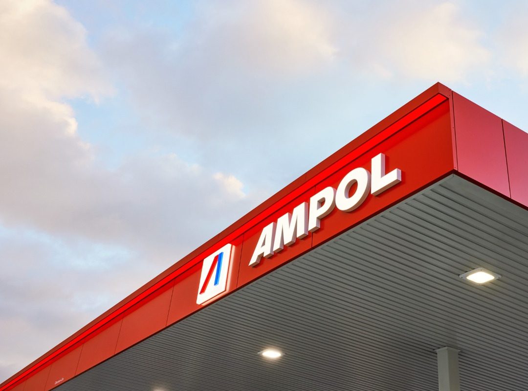 Ampol, service station, petrol station