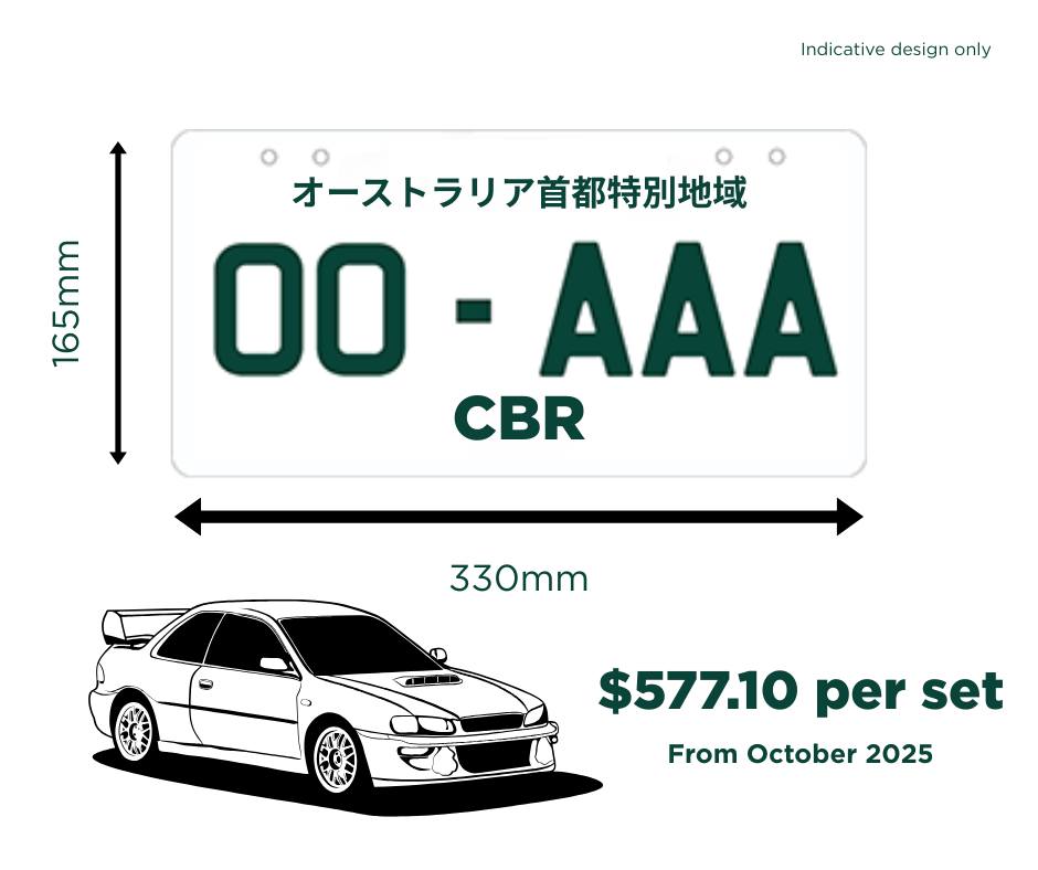 Japanese numberplate