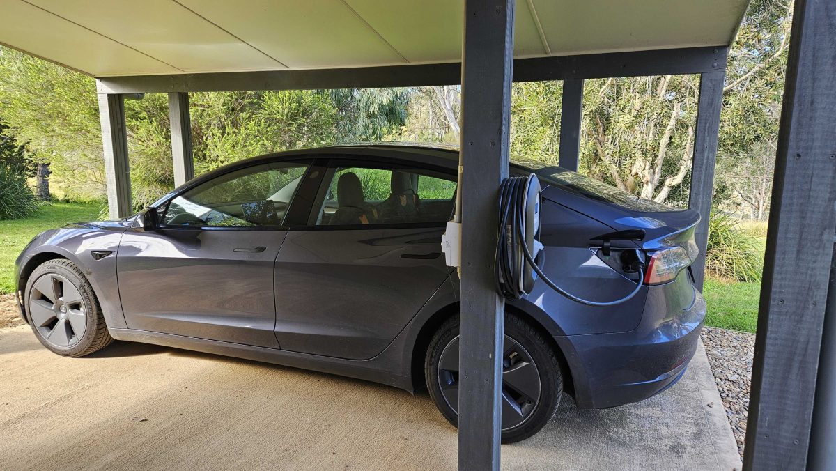 Tesla charging
