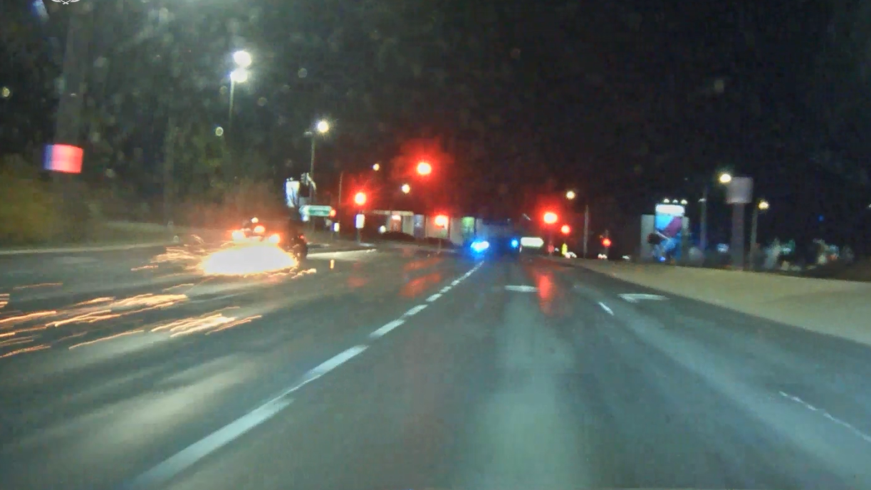 Police pursuit on 17 September 2025.