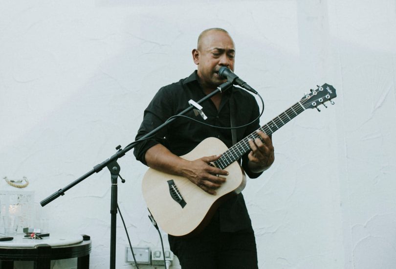 man with guitar