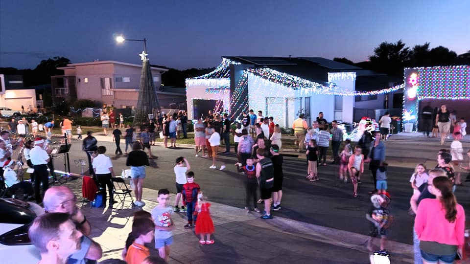 Christmas light displays