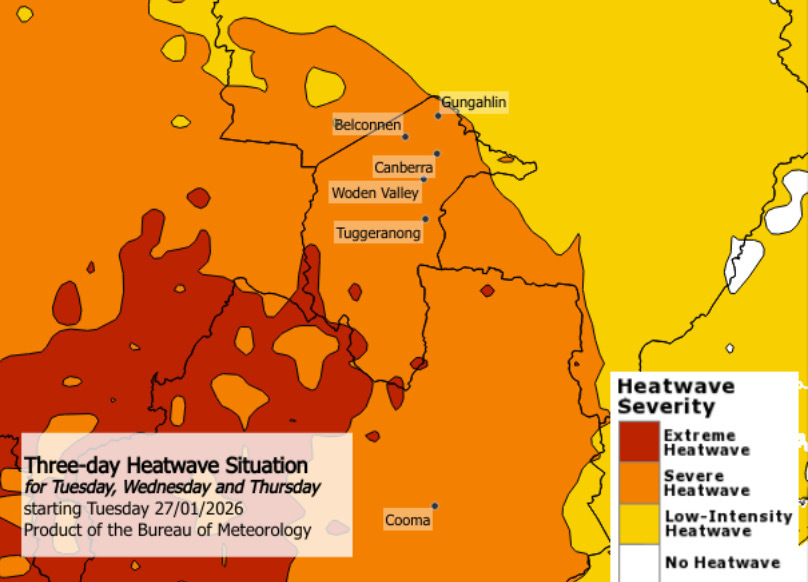 heatwave warning map