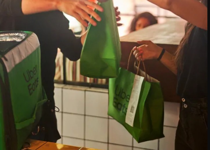 Uber Eats bags