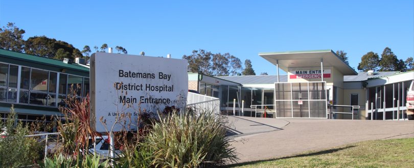 Exterior of Batemans Bay District Hospital.