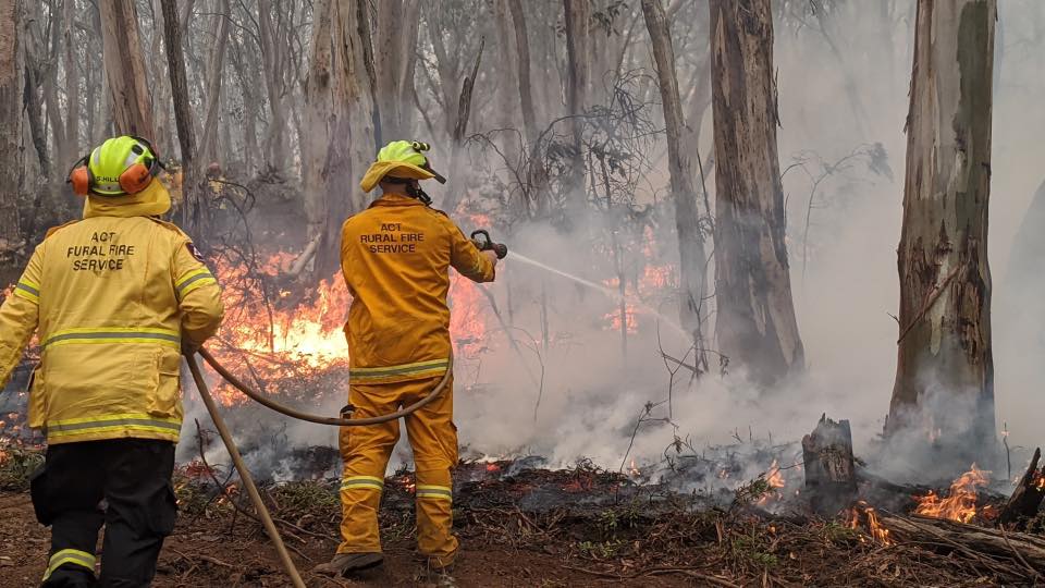 新州NSW的山火对ACT境内的房屋并没有造成威胁！