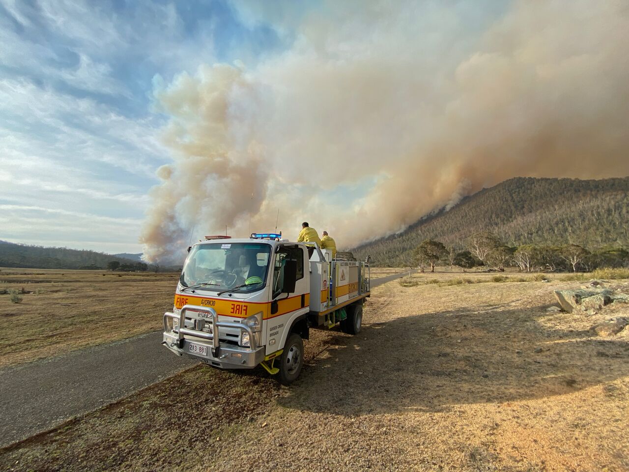ACT正采取紧急行动，应对可能由于高温导致的山火恶化的风险