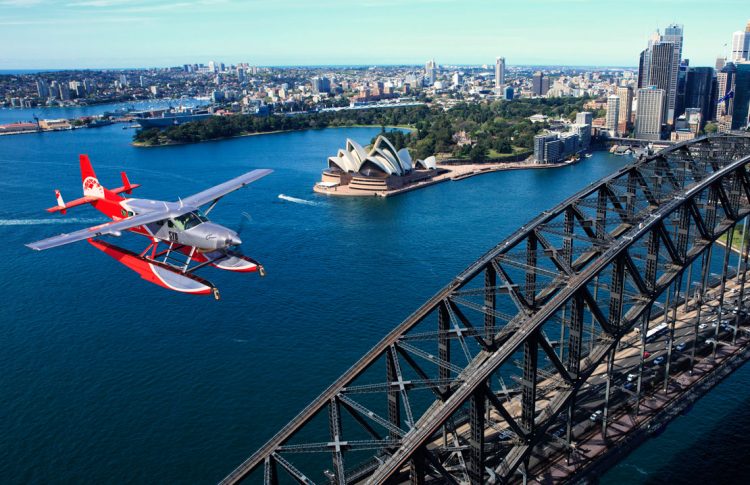堪培拉格里芬湖-悉尼玫瑰港水上飞机单程票价或约$300！