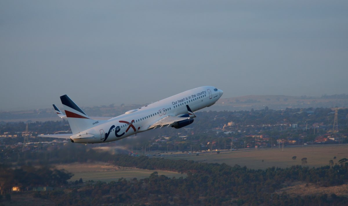 Rex航空公司重新开售堪培拉飞往墨尔本航班，单程票价低至$69