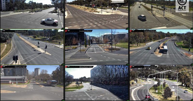 堪培拉马路上的监控摄像头是如何工作的？
