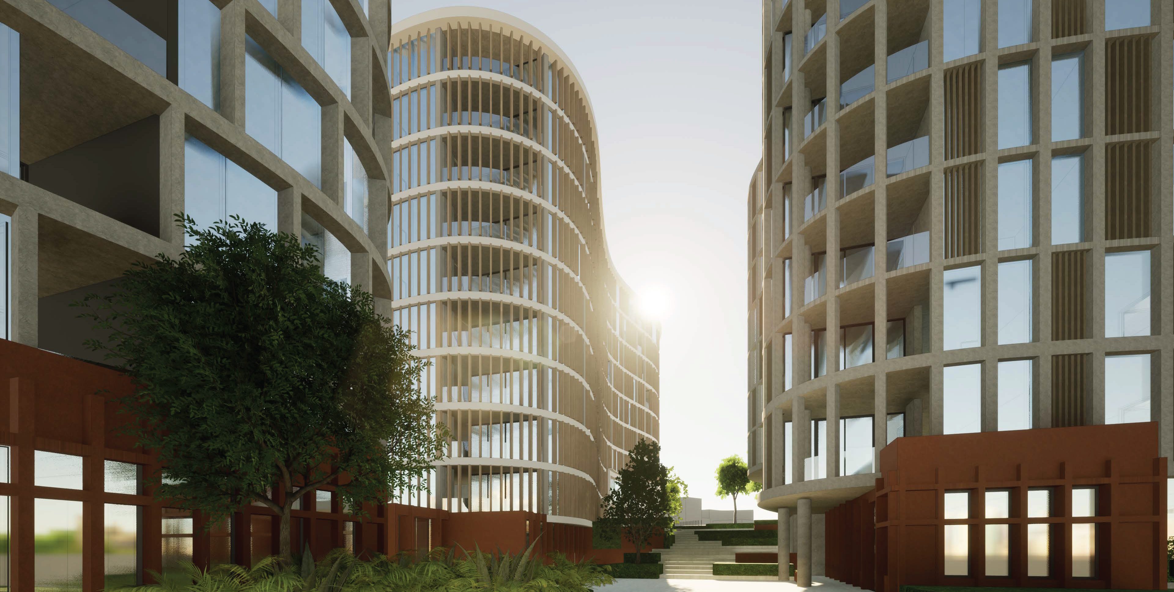 Geocon 新开发项目将为堪培拉市中心增加数百套公寓