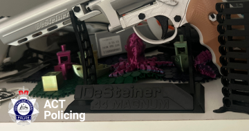 首都领地警方查获3D打印枪支和弹药