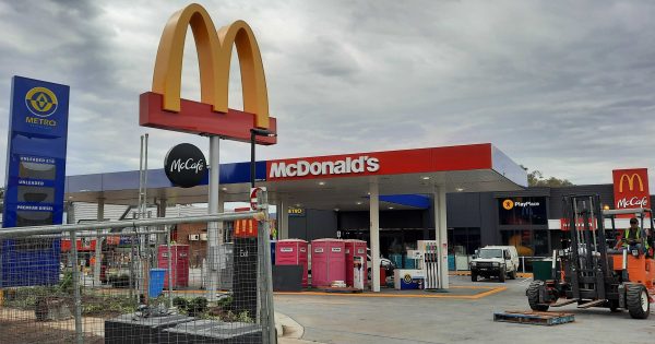 堪培拉Phillip区的全新麦当劳和Metro加油站将于周五开业