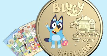 澳大利亚热门卡通小狗发行自己的纪念币啦