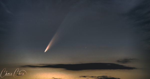 最亮彗星划过堪培拉天际，再见或需十万年