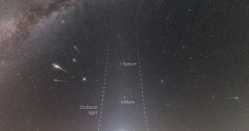 澳大利亚今夜将观测到宝瓶座流星雨