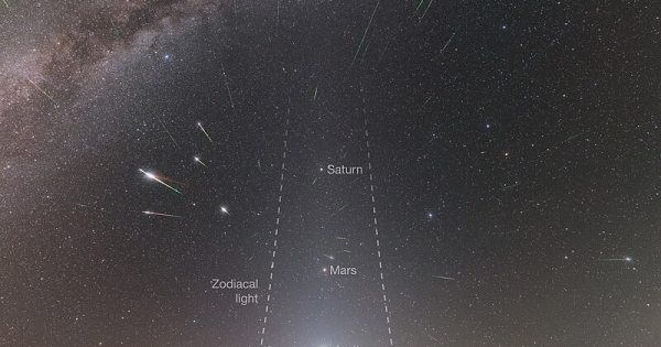 澳大利亚今夜将观测到宝瓶座流星雨