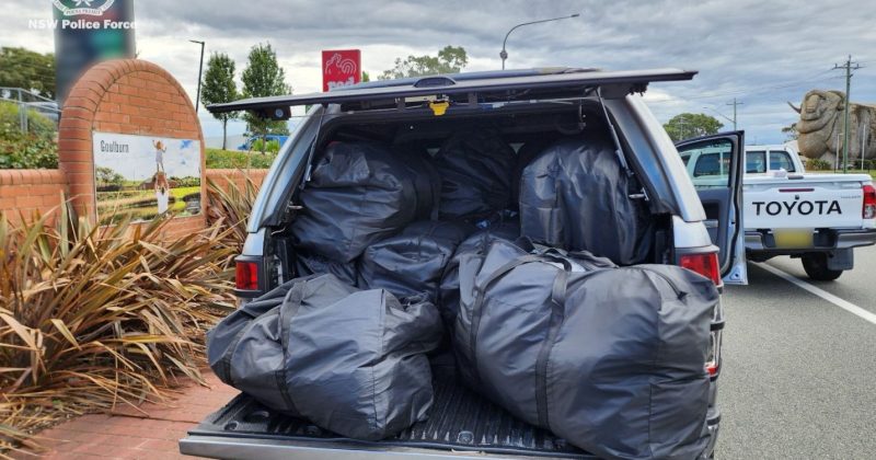 新州警方路检查获总值约150万澳元疑似毒品