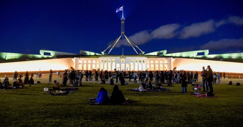 堪培拉今年的灯光节Enlighten，太阳系也来“凑热闹”啦