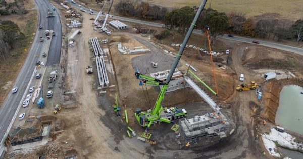 堪培拉莫纳罗高速升级施工，部分路段周末将关闭