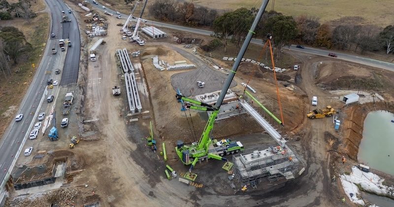 堪培拉莫纳罗高速升级施工，部分路段周末将关闭