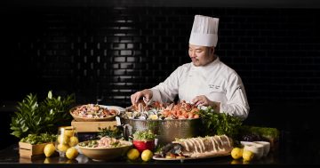 春节到堪培拉柏悦酒店吃海鲜自助迎新年